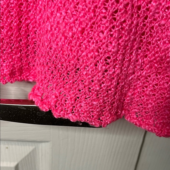 Altar'd State Vibrant Pink Cowl Neck Sweater - Picture 5 of 9